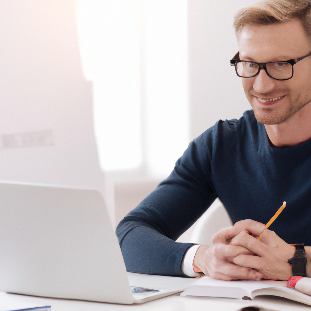 Portrait étudiant homme âgé expérience financière